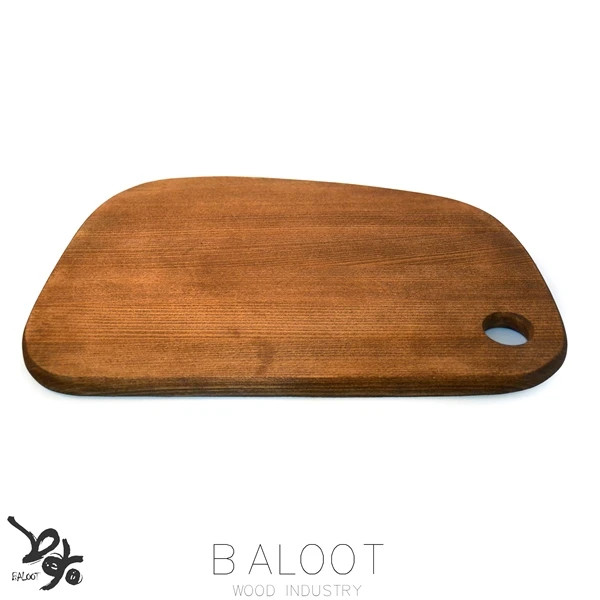 تخته گوشت چوبی مدل فلت کد 4418 _بلوط_