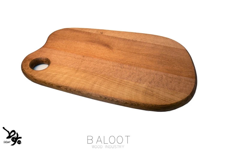 تخته گوشت چوبی مدل پالت کد 4417 بلوط