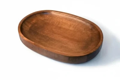 اردو چوبی بیضی مدل ولوت لوکس ( چوب راش وارداتی )_ کد 4524