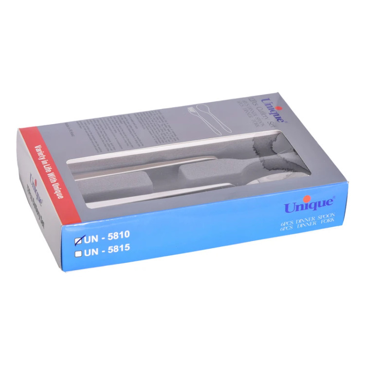 ست قاشق و چنگال استیل (اصل) یونیک 12 پارچه کد UN-5810