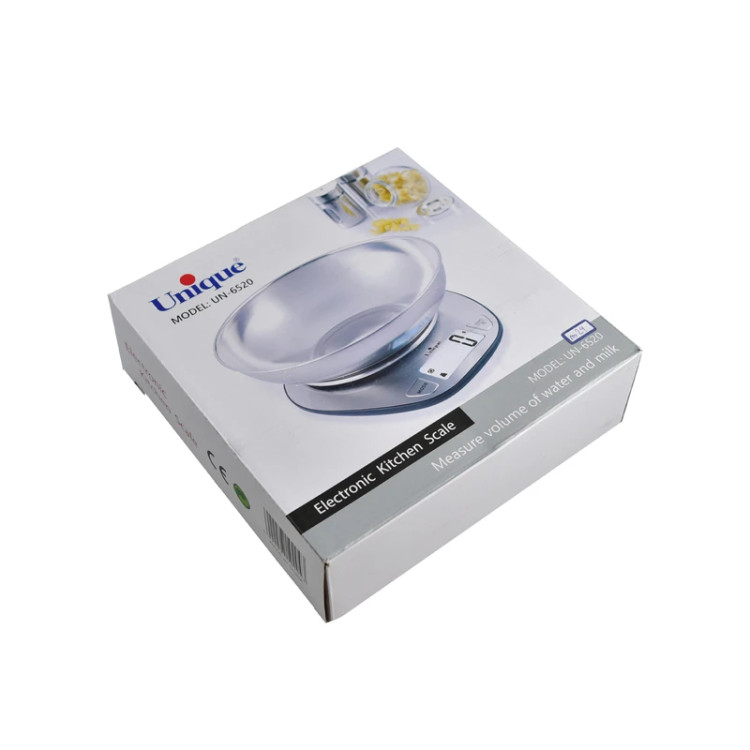 ترازوی آشپزخانه یونیک مدل UN-6520 کاسه دار ۵ کیلو