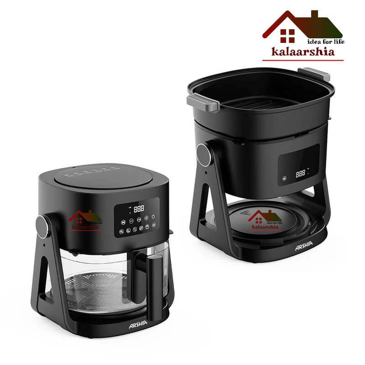 سرخ کن بدون روغن ارشیا مدل AF-8093A ظرفیت 6 لیتری