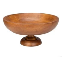 میوه خوری کاجی _ 30 سانت _ چوب راش وارداتی بلوط _ کد 421