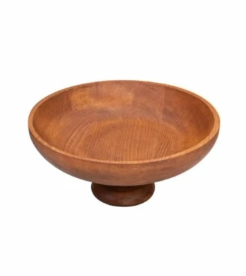 میوه خوری کاجی _ 30 سانت _ چوب راش وارداتی بلوط _ کد 421