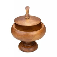 شکلاتخوری چوبی لوکس پایهدار بلوط – کد 411