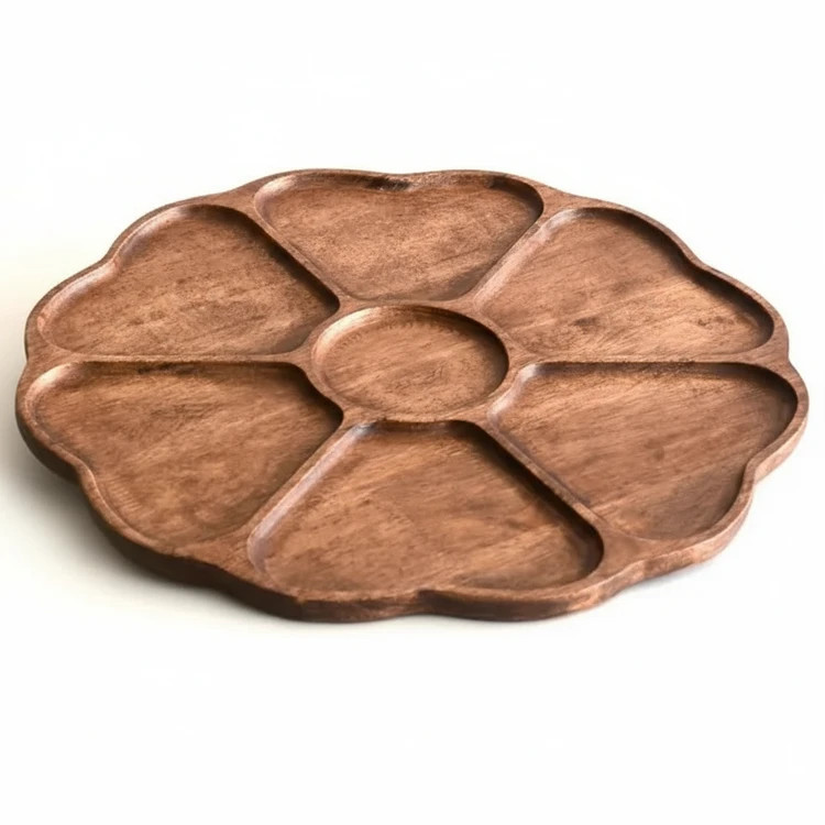 اردور چوبی 7 خانه طرح گل کد 4560