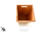 سطل زباله چوبی کوچک بلوط – کد 4613