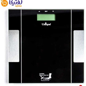 ترازوی حمام دیجیتال هوشمند یونیک مدل UN6507 ظرفیت ۱۵۰ کیلوگرم