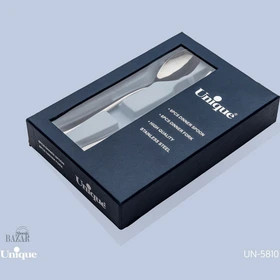 قاشق و چنگال یونیک مدل UN5810 از استیل