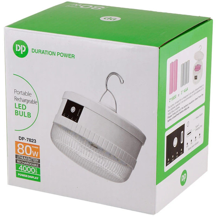 لامپ آویزدار شارژی DP 7823B 80W