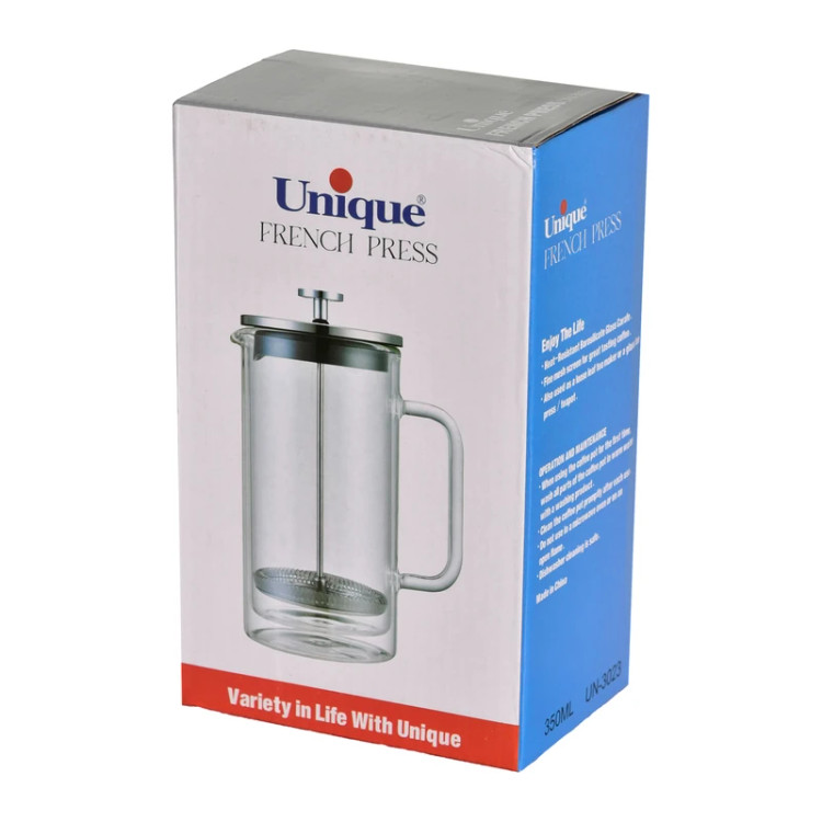 فرنچ پرس یونیک UN-3023 ظرفیت ۳۵۰ میلی لیتر
