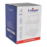 استند چوبی یونیک مدل UN2925 مربع ۲ طبقه