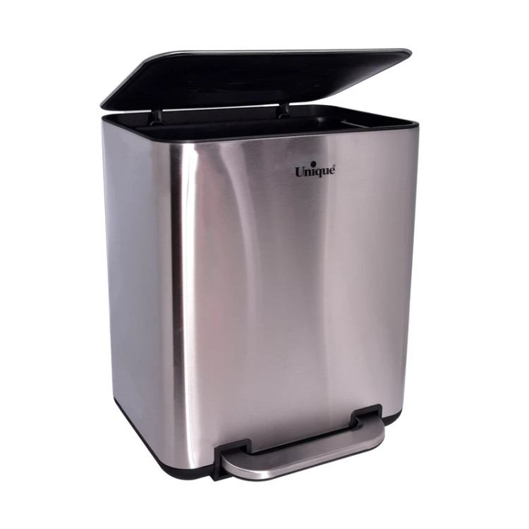 سطل زباله پدالی یونیک کد UN-4300 ظرفیت ۲۰ لیتر