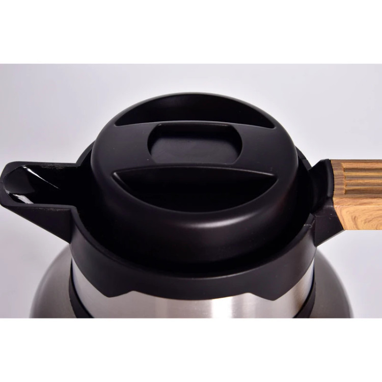 فلاسک یونیک کد 1858 گنجایش 1.5 لیتر با دسته چوبی