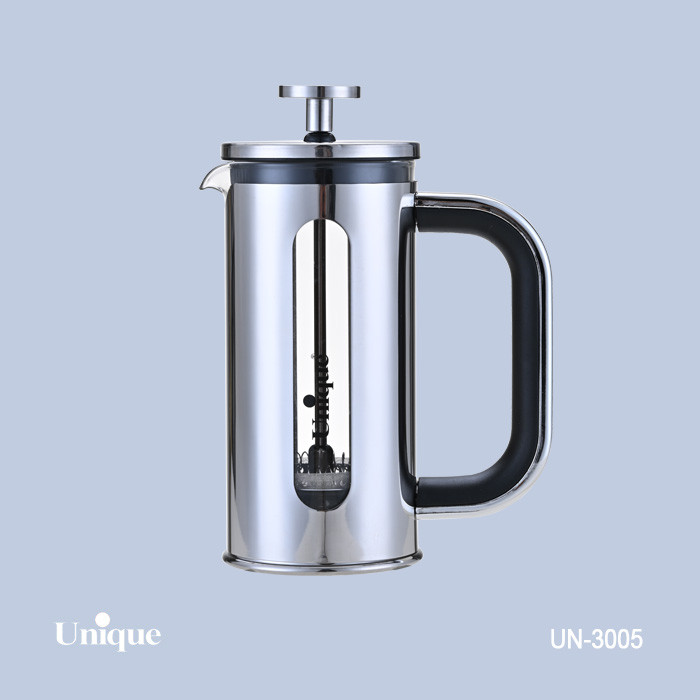 فرنچ پرس یونیک مدل UN-3005 ظرفیت ۳۵۰ میل استیل