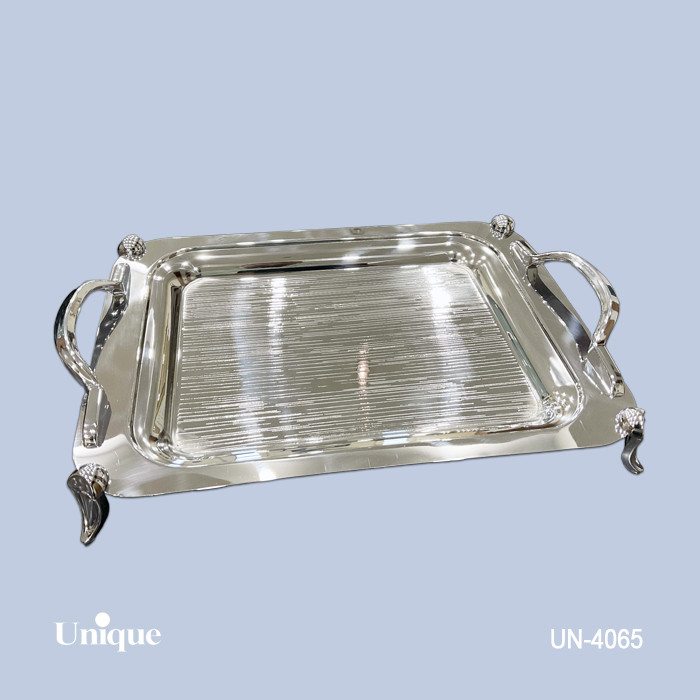 سینی دسته دار یونیک کد 4065 سایز 26*41 سانتی متر