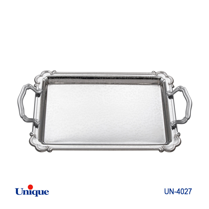 سینی دسته دار یونیک کد 01 - 4027 سایز 36*26 سانتی متر