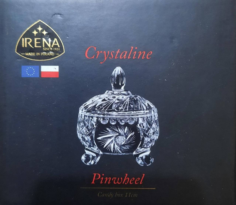 قندان / شکلاتخوری کوچک خورشیدی ۱۱ سانت (Pinwheel Candy Box 11cm)