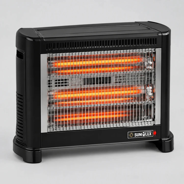 بخاری برقی ۴ شعله سانلوکس مدل EH-1300