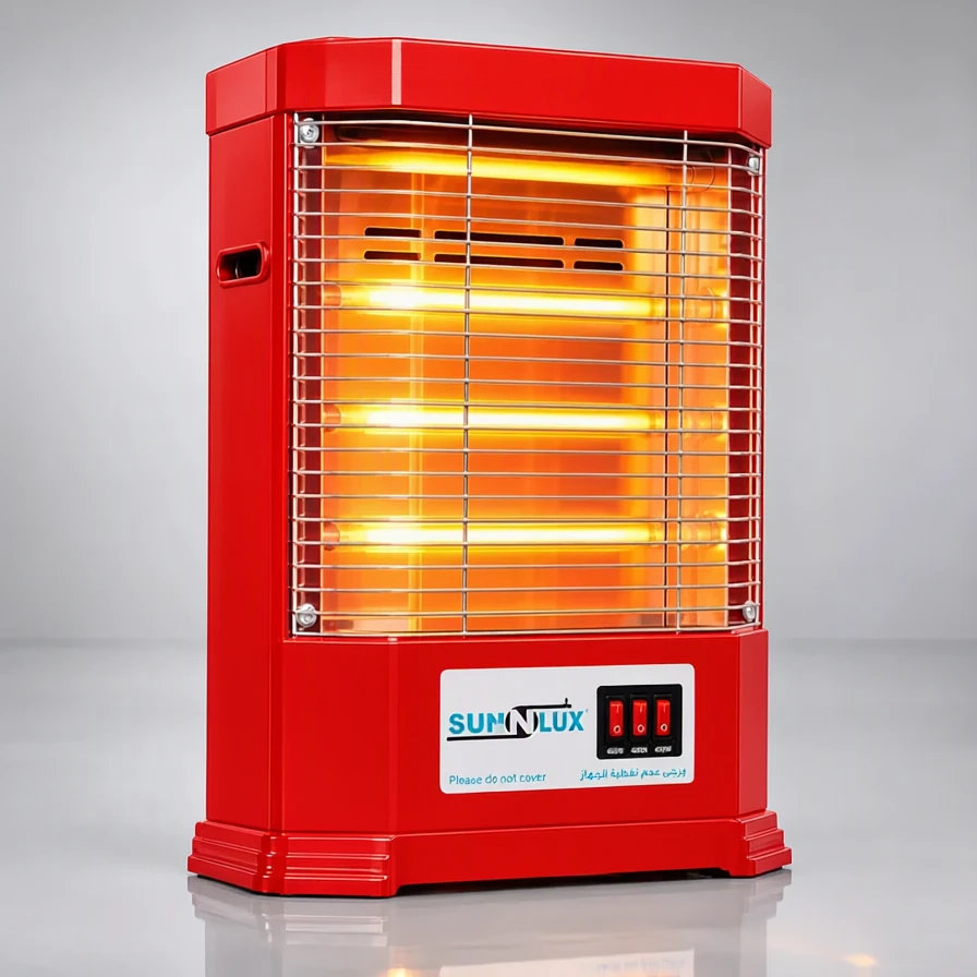 بخاری برقی تابشی ۳ شعله سان‌لوکس مدل MH-421S